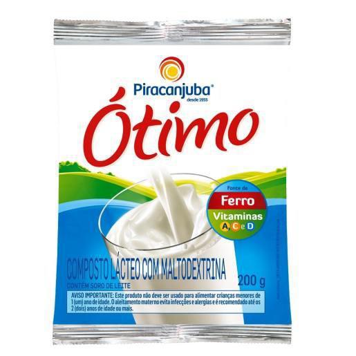 LEITE EM PO PIRACANJUBA OTIMO 200G