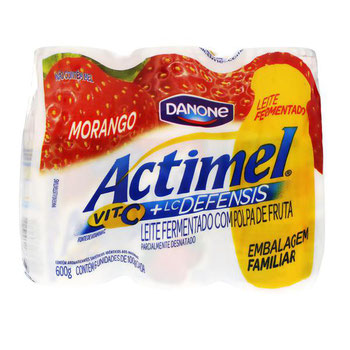 LEITE FERM.ACTIMEL 100G MORANGO