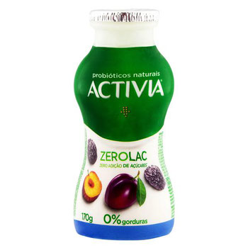 LEITE FERM.ACTIVIA 170G ZERO LACT. AMEIXA