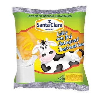 LEITE PO SANTA CLARA 400G INTEGRAL