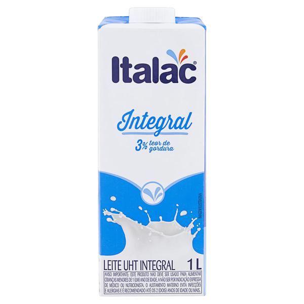 LEITE UHT ITALAC INTEGRAL 1L