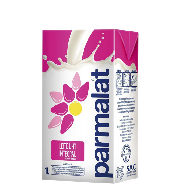 LEITE UHT PARMALAT INTEGRAL 1L