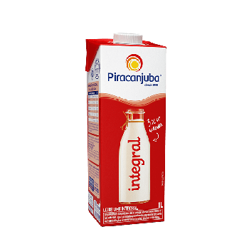 LEITE UHT PIRACANJUBA INTEGRAL 1L