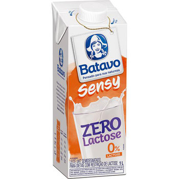 LEITE ZERO LACTOSE SENSY BATAVO 1L