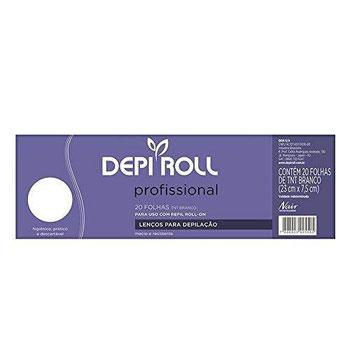 LENCOS DEPIROLL P/DEPILACAO C/20 UN
