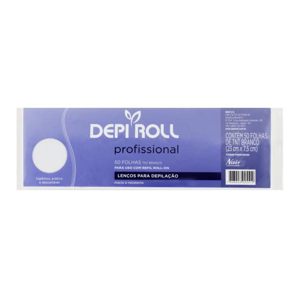 LENCOS DEPIROLL P/DEPILACAO C/50UN