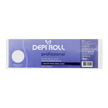 LENCOS DEPIROLL P/DEPILACAO C/50UN