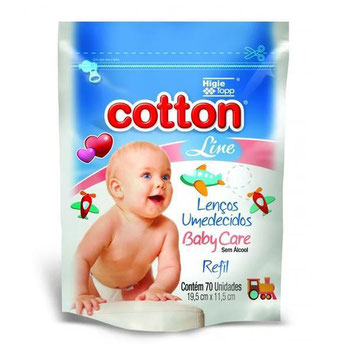 LENCOS UMED COTTON BABY CARE REFIL 70UND