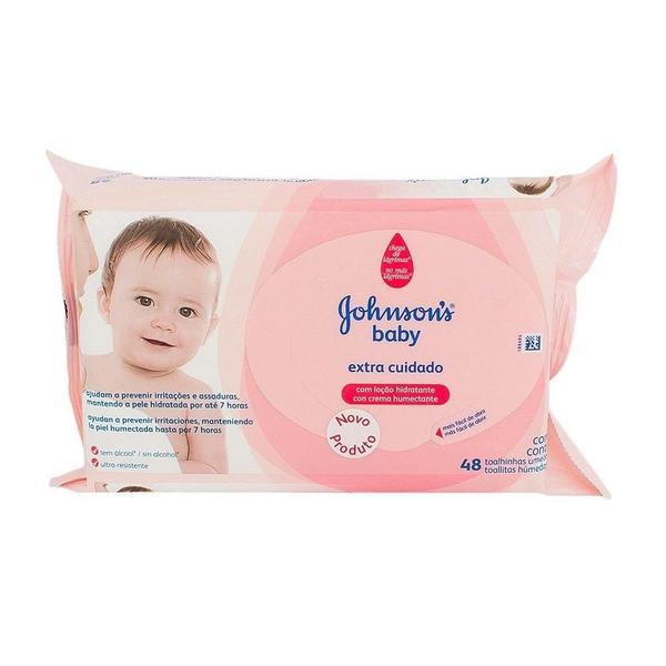LENCOS UMED JOHNSONS BABY EXTRA CUIDADO C/48UND