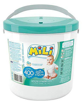 LENCOS UMED MILI BALDE AZUL 450UND