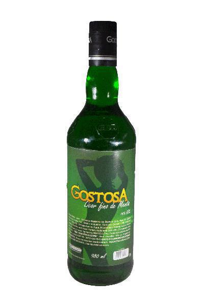 LICOR GOSTOSA FINO MENTA 980ML
