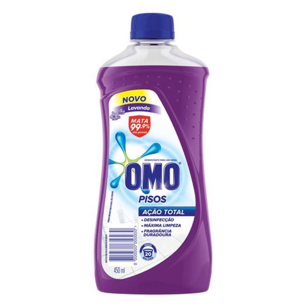LIMPA PISO OMO ACAO TOTAL LAVANDA 450G
