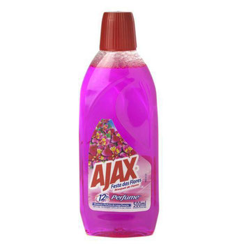 Limpador Diluível Ajax Festa Das Flores Bouquet De Flores 500ml
