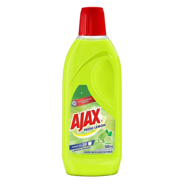 LIMPADOR AJAX FRESH LEMON 500ML