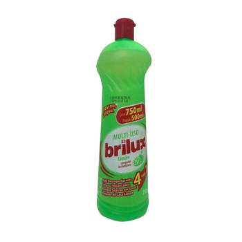 LIMPADOR BRILUX MULTI USO LIMAO L750ML P500ML
