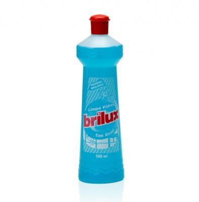 LIMPADOR BRILUX VIDROS ALCOOL 500ML