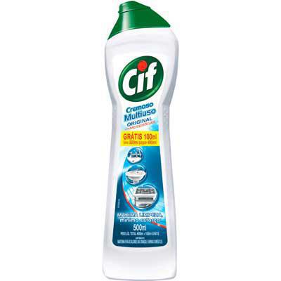 LIMPADOR CIF CREM ORIGINAL L500P400ML