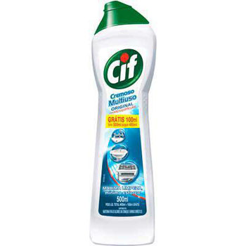 LIMPADOR CIF CREM ORIGINAL L500P400ML