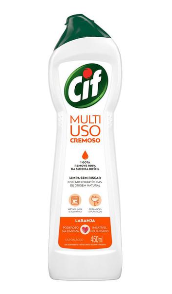 LIMPADOR CIF CREMOSO LARANJA 500ML