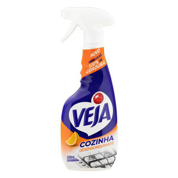 LIMPADOR DESENGORDURANTE VEJA LARANJA 500ML