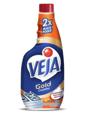 LIMPADOR DESENGORDURANTE VEJA LARANJA REFIL 500ML