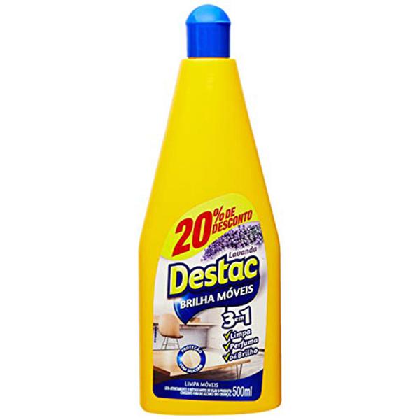 LIMPADOR DESTAC BRILHA MOVEIS 500ML 20DESC 