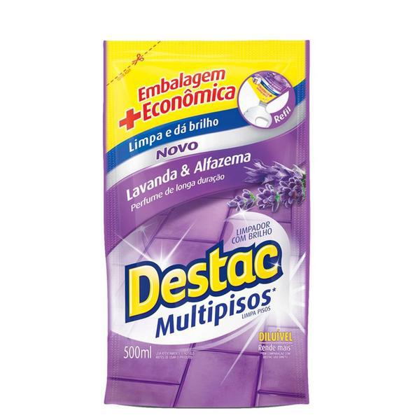 LIMPADOR DESTAC LAVANDA/ALFAZEMA REFIL 500ML