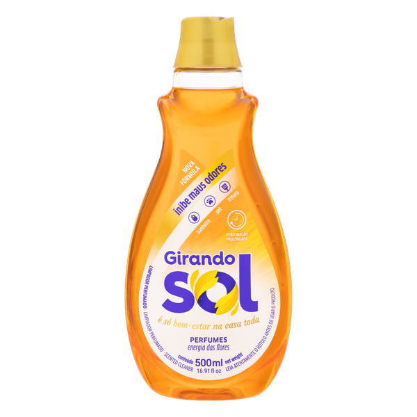 LIMPADOR GIRANDO SOL 500ML ENERGIA FLORES