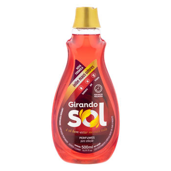 LIMPADOR GIRANDO SOL 500ML PURA SEDUÇÃO