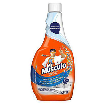 LIMPADOR MR MUSCULO BANHEIRO TOTAL REFIL 500ML