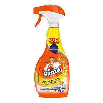 LIMPADOR MR MUSCULO COZINHA LARANJA L400ML P500ML