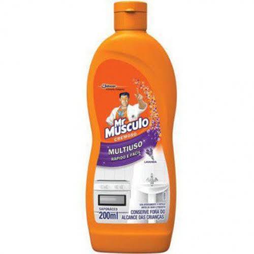 Saponáceo Cremoso Mr. Musculo Lavanda 200ml
