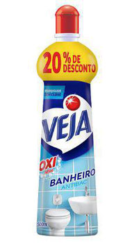 LIMPADOR VEJA 500ML BANHEIRO OXI ATIVO SQUEEZE 20% DESCONTO