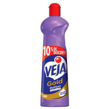 Limpador Multiuso Veja Gold Lavanda E ÁLcool 500ml