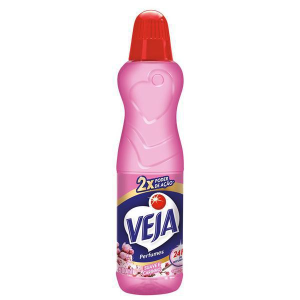 Limpador Perfumado Flor Suave E Carinho Veja 500ml