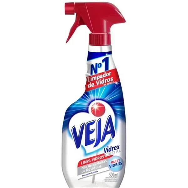 LIMPADOR VEJA VIDREX CRISTAL GATILHO 500ML