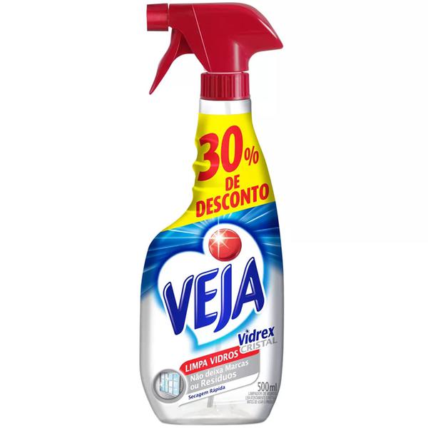 LIMPADOR VEJA VIDREX PULV CRISTAL 500ML