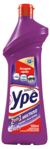 LIMPADOR YPE MULTIUSO SEC RAPIDA 500ML