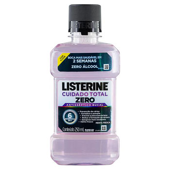 LISTERINE 250 CUIDADO TOTAL ZERO 250ML