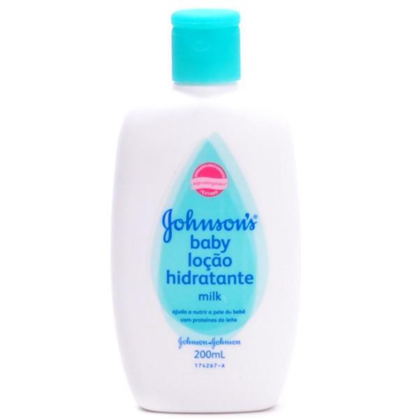 LOCAO HIDR JOHNSONS BABY MILK 200ML