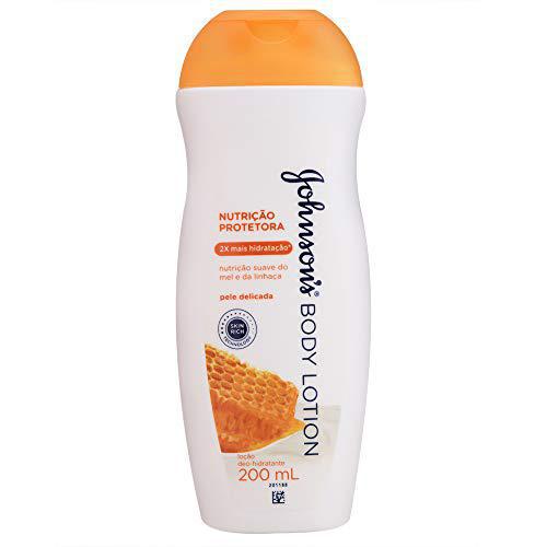LOCAO HIDRATANTE JOHSONS MEL E LINHACA 200ML