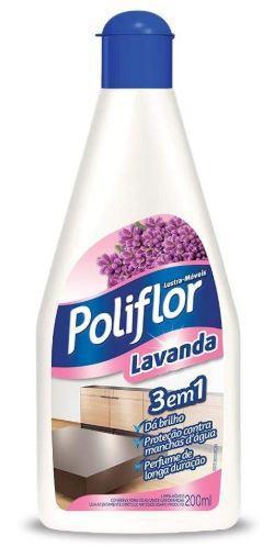 Lustra-móveis Lavanda Poliflor Frasco 200ml