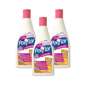 LUSTRA MOVEIS POLIFLOR LAVANDA 200ML L3P2