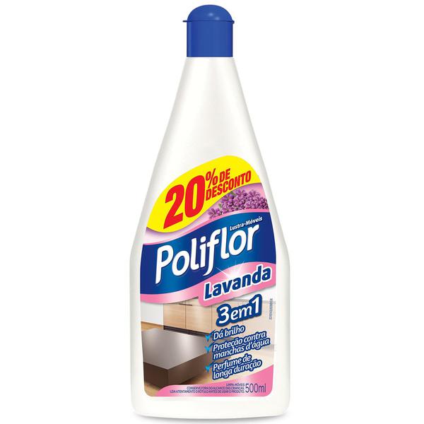 LUSTRA MOVEIS POLIFLOR LAVANDA 500ML