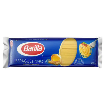 MACARRÃO BARILLA 500G ESPAGUETINHO 9 C/OVOS