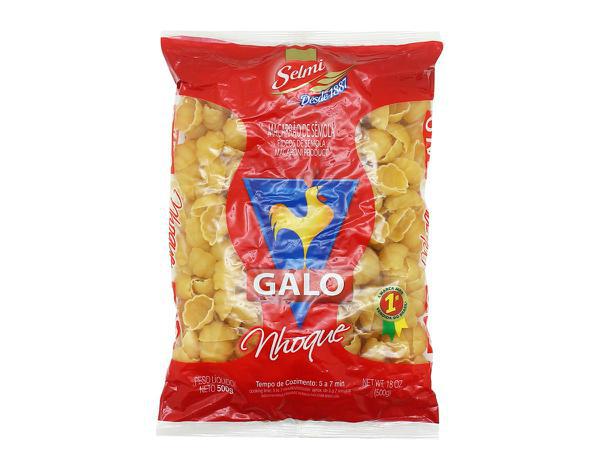 MACARRÃO GALO SEMOLA NHOQUE 500G