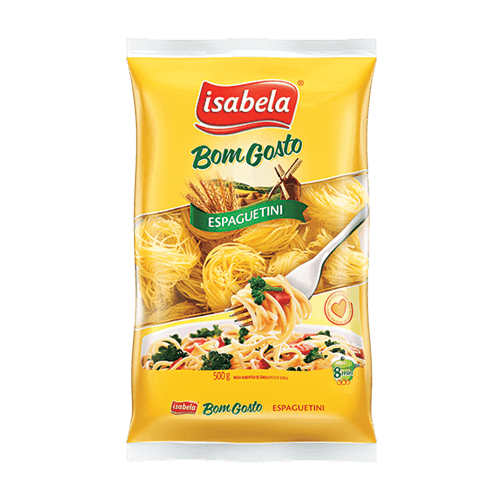MACARRÃO ISABELA 500G OVOS ESPAGUETINI