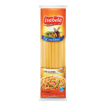 MACARRÃO ISABELA 500G OVOS LINGUINE