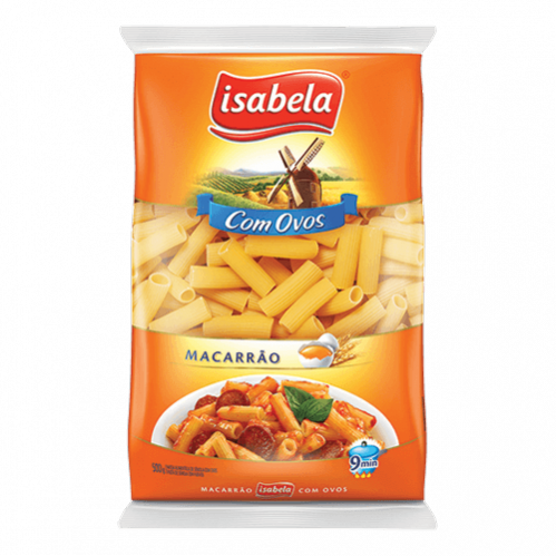 MACARRÃO ISABELA 500G OVOS MACARRÃO