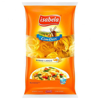 MACARRÃO ISABELA 500G OVOS NINHO LARGO